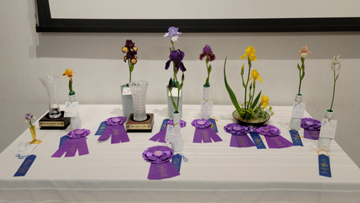 Awards table